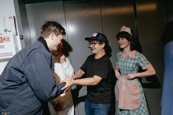 Gaten Matarazzo, Burke Swanson, and Alison Jaye   Photo