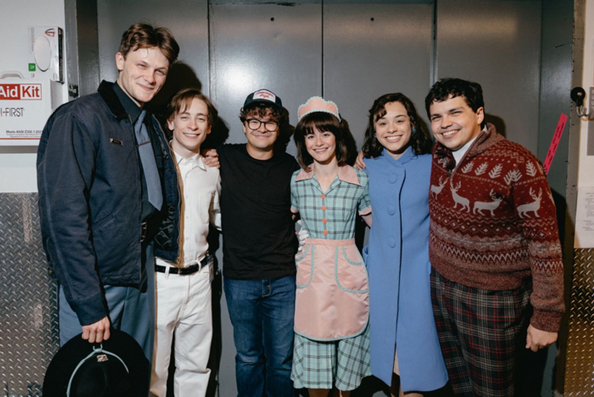 Gaten Matarazzo, Burke Swanson, Louis McCartney, Alison Jaye, Gabrielle Nevaeh, and Juan Carlos  at 