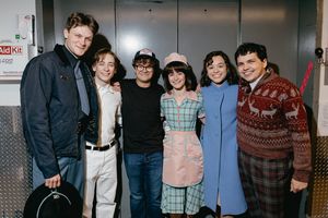 Gaten Matarazzo, Burke Swanson, Louis McCartney, Alison Jaye, Gabrielle Nevaeh, and J Photo