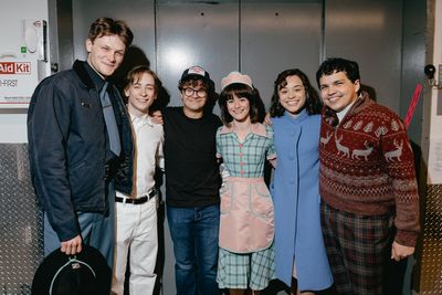 Gaten Matarazzo, Burke Swanson, Louis McCartney, Alison Jaye, Gabrielle Nevaeh, and J Photo