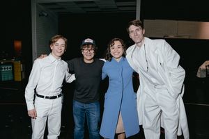Gaten Matarazzo, Louis McCartney, Gabrielle Nevaeh, and Alex Breaux @ BroadwayWorld Gaten Matarazzo, Louis McCartney, Gabrielle Nevaeh, and Alex Breaux Photo
