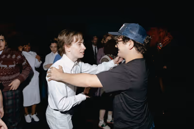Gaten Matarazzo and Louis McCartney  Photo