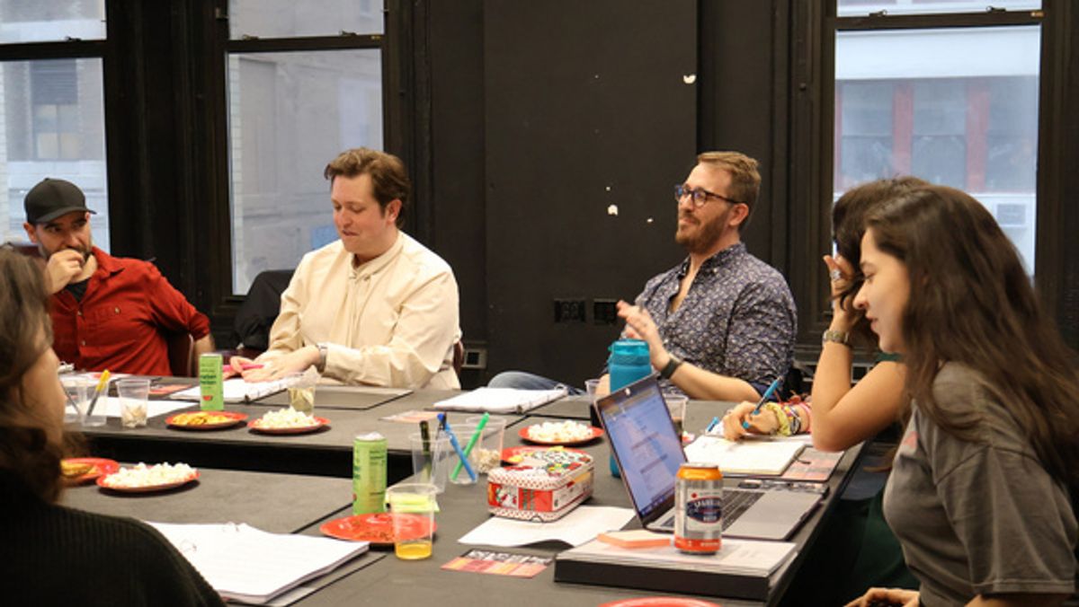 Edu Diaz, James Clements, Sam Hood Adrain, and Skye Pallo Ross at 