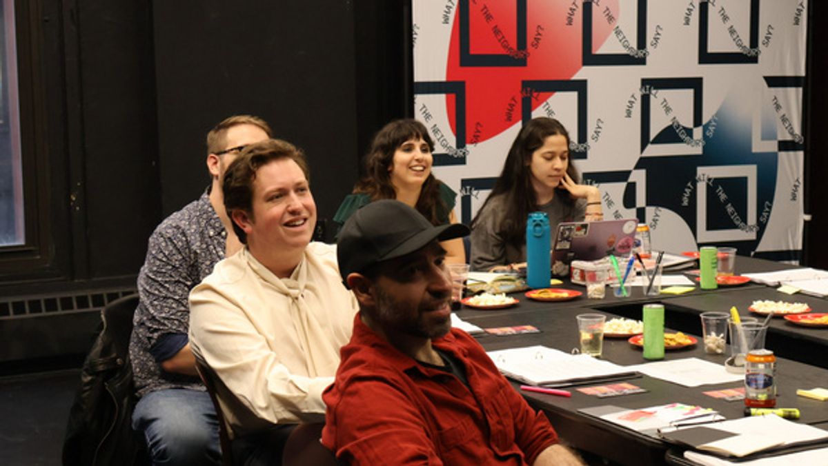 James Clements, Edu Diaz, Federica Borlenghi, and Skye Pallo Ross at 