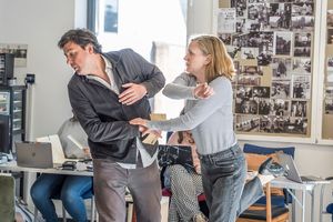 Dominic Rowan, Claire Price Photo