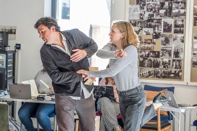 Dominic Rowan, Claire Price Photo