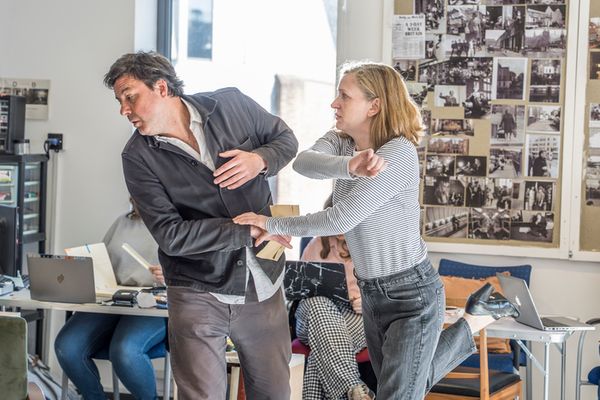 Dominic Rowan, Claire Price Photo