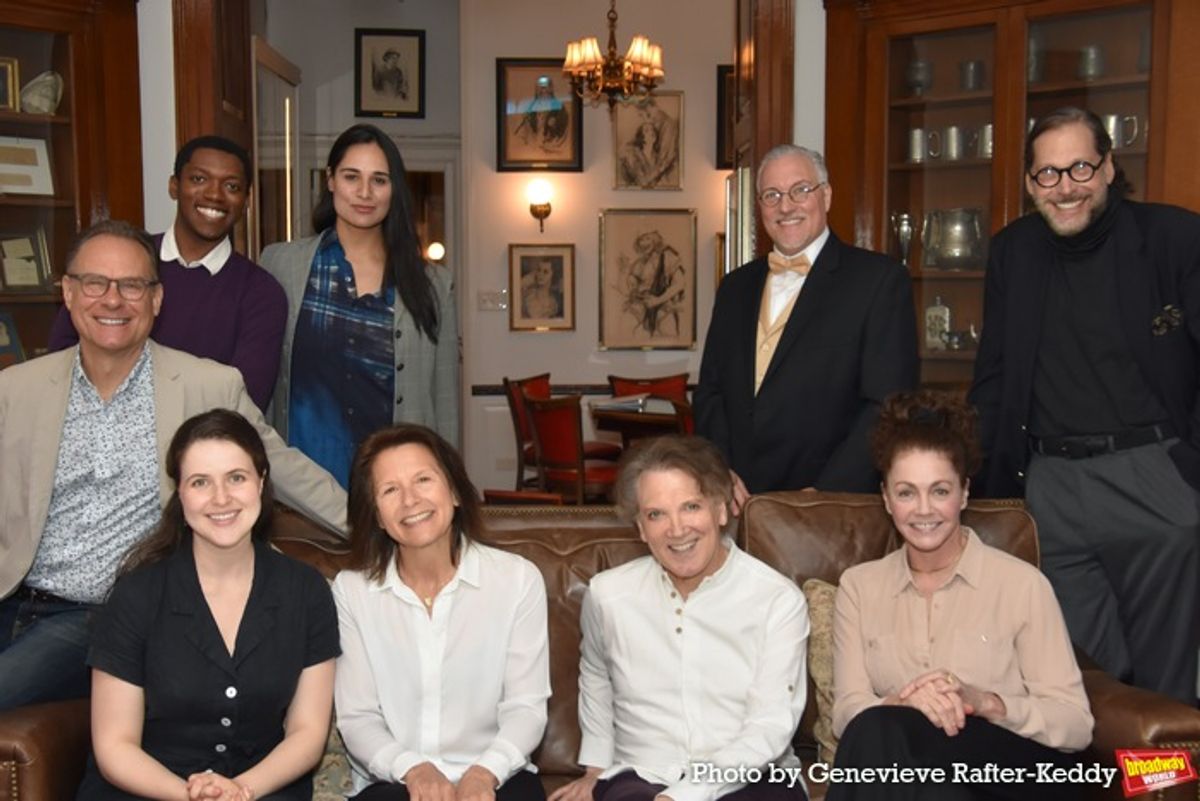 Isaiah Josiah, Fareeda Ahmed, Christopher Borg, David Staller, Jonathan Walker, Emma Beer, Jennifer Van Dyck, Charles Busch and Kate Hampton at 