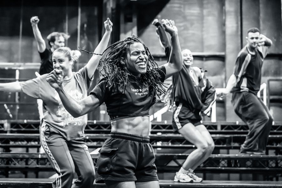 Photos: Rachel Zegler and More in Rehearsal For Jamie Lloyd's EVITA in London  Image