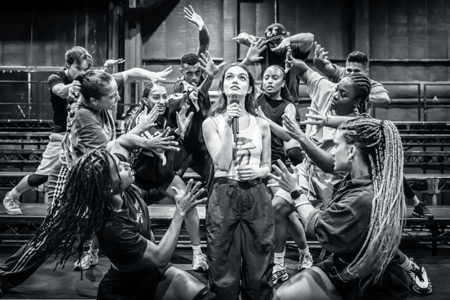 Photos: Rachel Zegler and More in Rehearsal For Jamie Lloyd's EVITA in London  Image