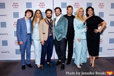 Anthony Rosenthal, Tracie Thoms, Brandon Uranowitz, Christian Borle, Andrew Rannells, Photo