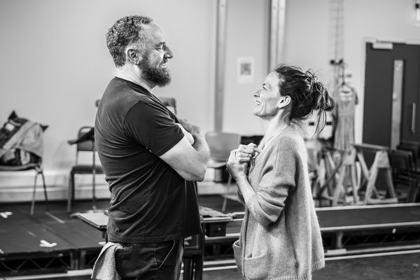 Adam Dannheisser and Lara Pulver Photo