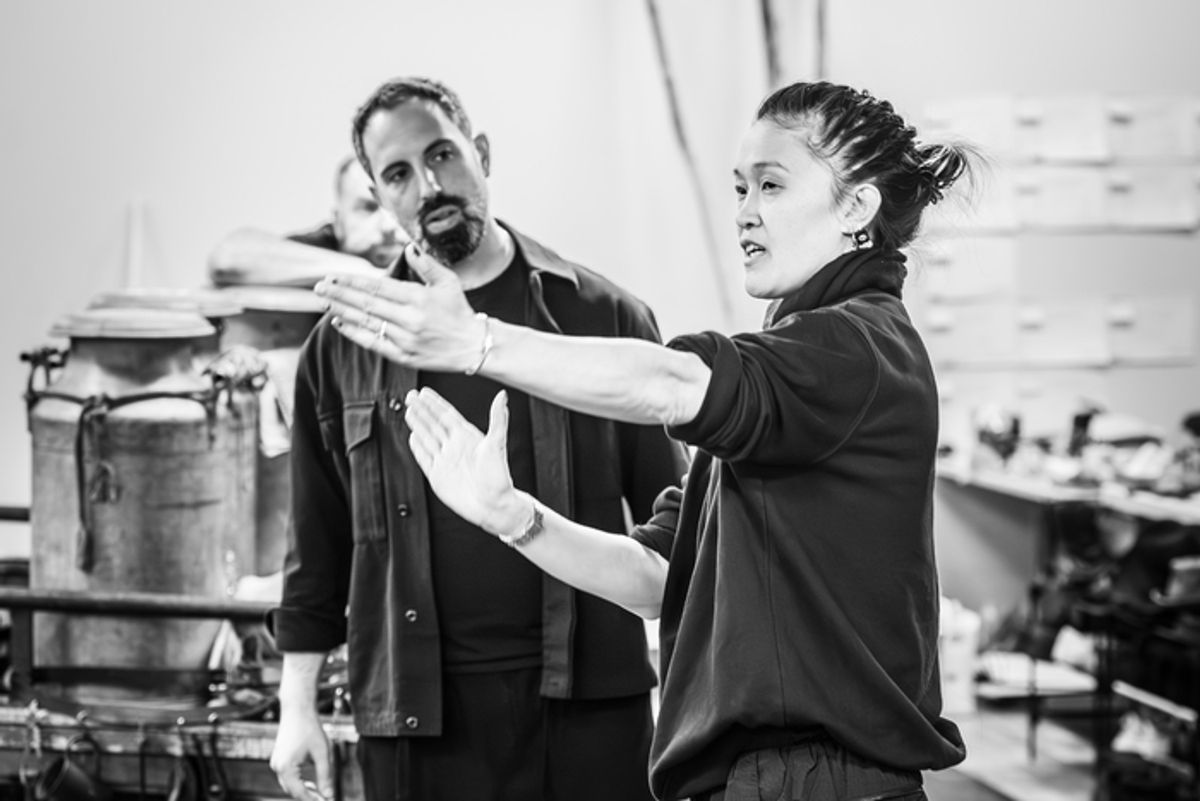 Jordan Fein and Julia Cheng at 