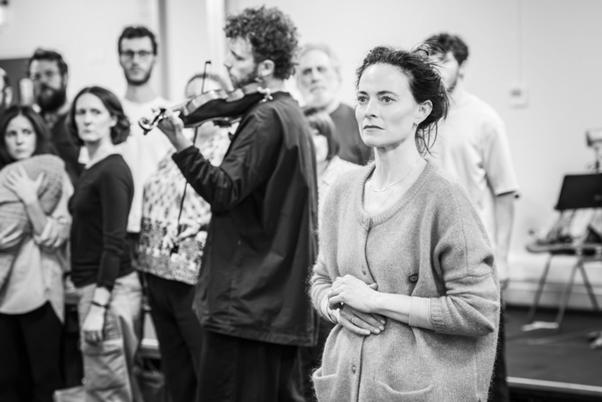 Raphael Papo, Lara Pulver at 