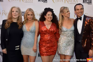Randi Rahm, Kerry Butler, Marissa Jaret Winkour, Laura Bell Bundy and Joe Lanteri Photo