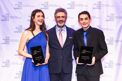 Grace Kiamie, Kevin Del Aguila, Robert Silverstein  Photo