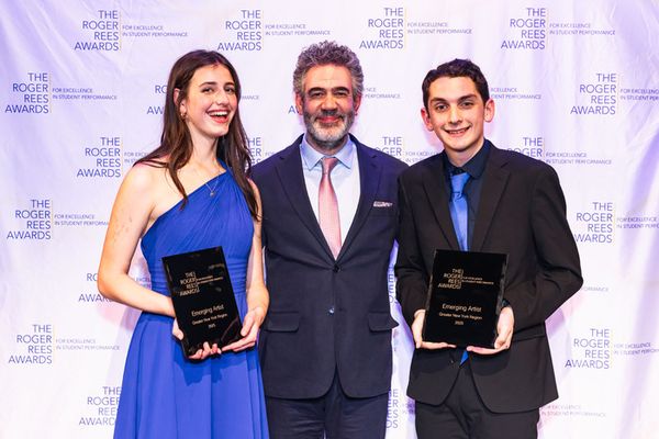 Grace Kiamie, Kevin Del Aguila, Robert Silverstein  Photo
