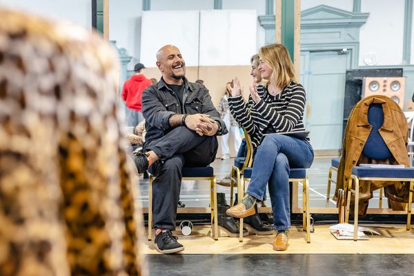 Vishal Dadlani and Nell Benjamin Photo