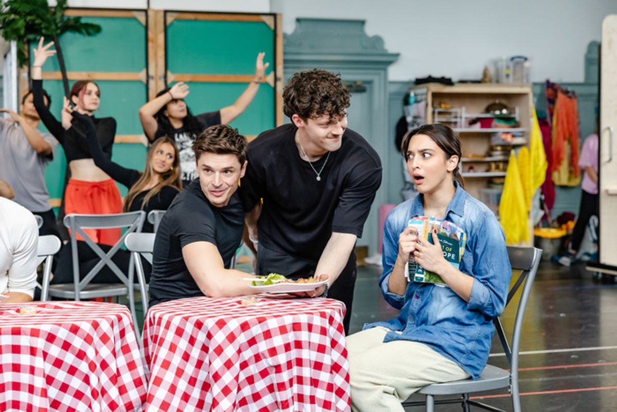 Ashley Day, Tom Mussell, Jena Pandya, and cast at 