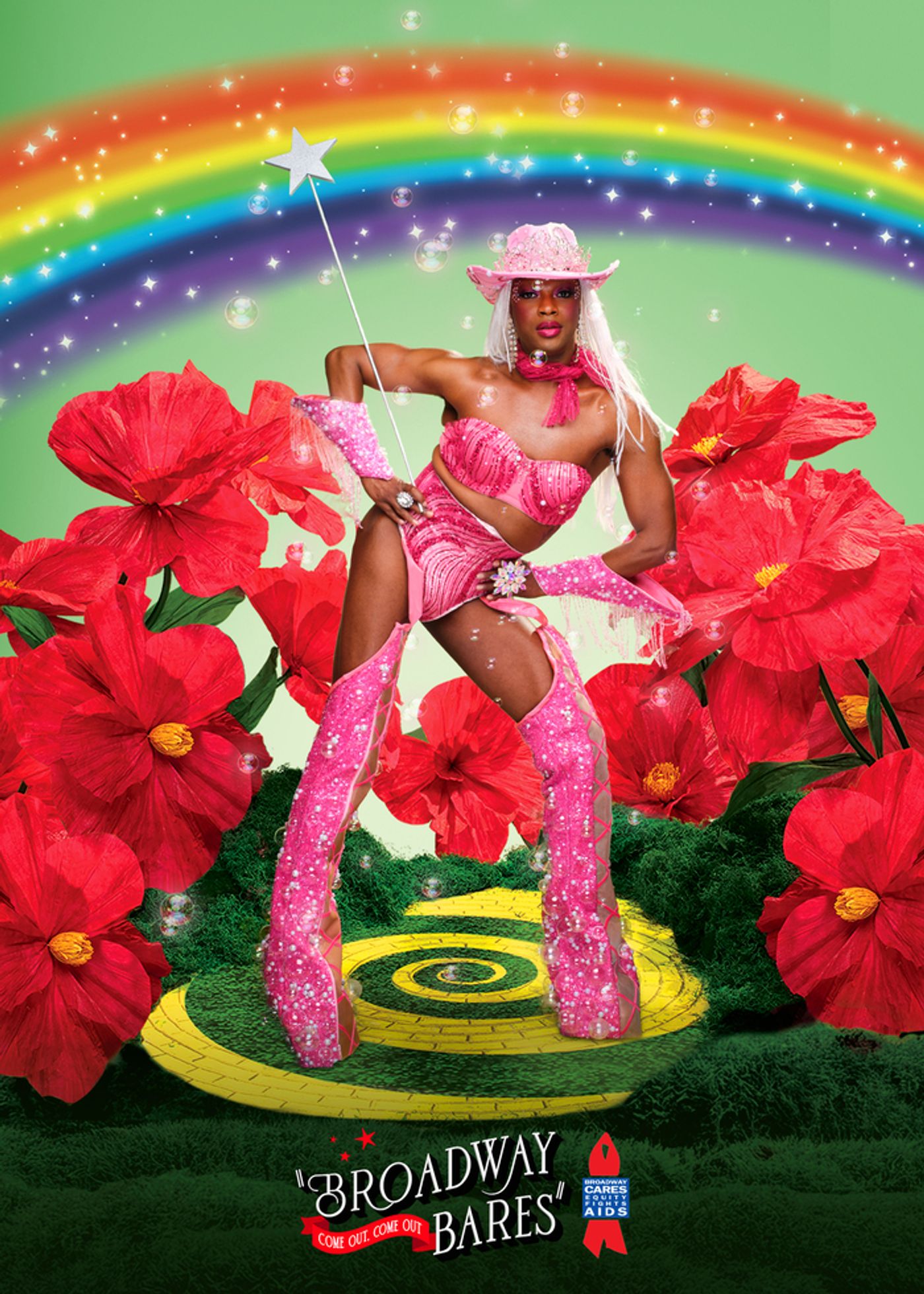 Photos: J. Harrison Ghee Debuts a Beyoncé-Inspired 'Glinda' For BROADWAY BARES  Image