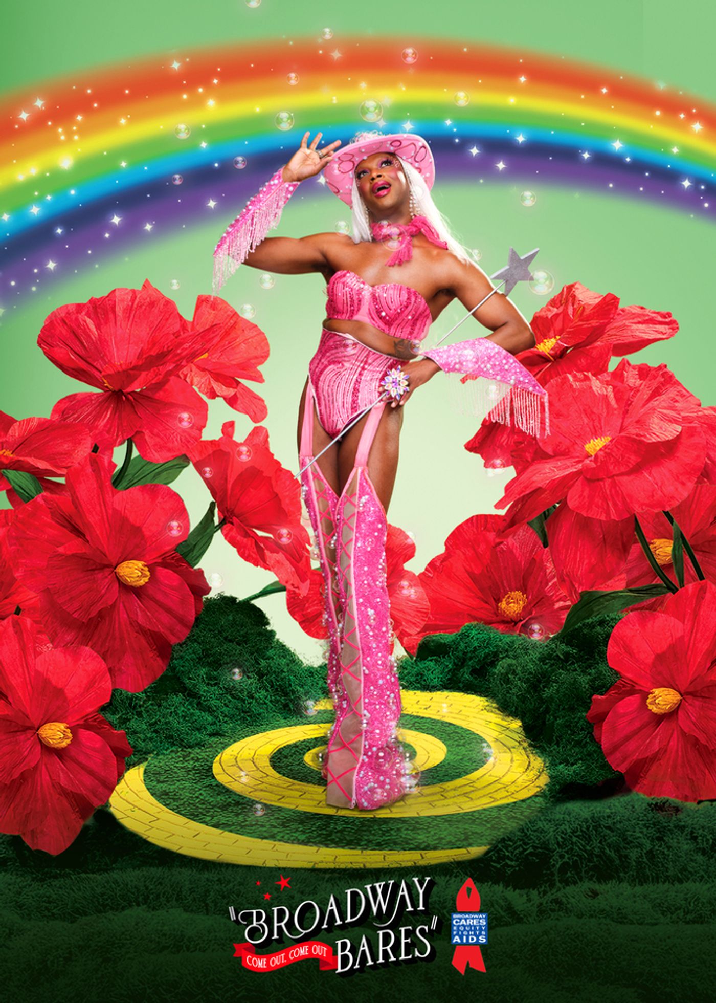 Photos: J. Harrison Ghee Debuts a Beyoncé-Inspired 'Glinda' For BROADWAY BARES  Image