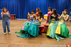 Aubrey Matalon and the cast of THE LITTLE MERMAID Photo