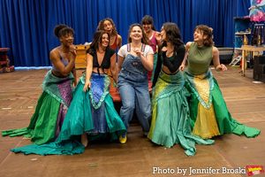 Aubrey Matalon and the cast of THE LITTLE MERMAID Photo