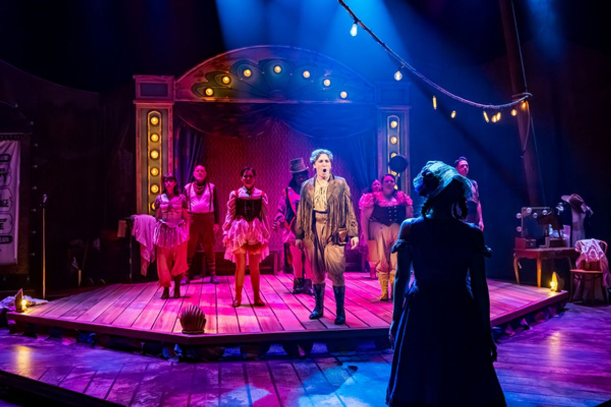 Leslie Vincent, Tod Petersen, Jay Owen Eisenberg, John Jamison II, Em Adam Rosenberg, Erin Nicole Farst , Therese Walth, Thomas Bevan, Grace Hillmyer    Photo Credit: Rick Spaulding at 