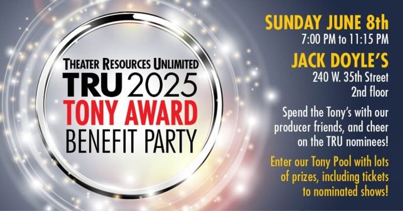 2025 Tony Awards Viewing Parties in New York City Image