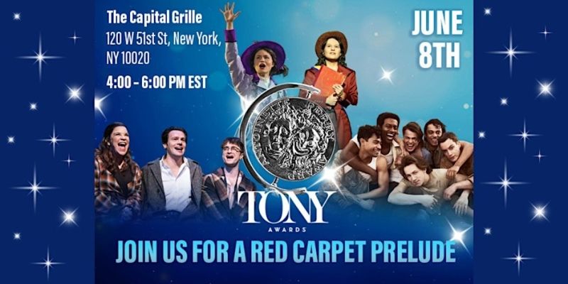 2025 Tony Awards Viewing Parties in New York City Image