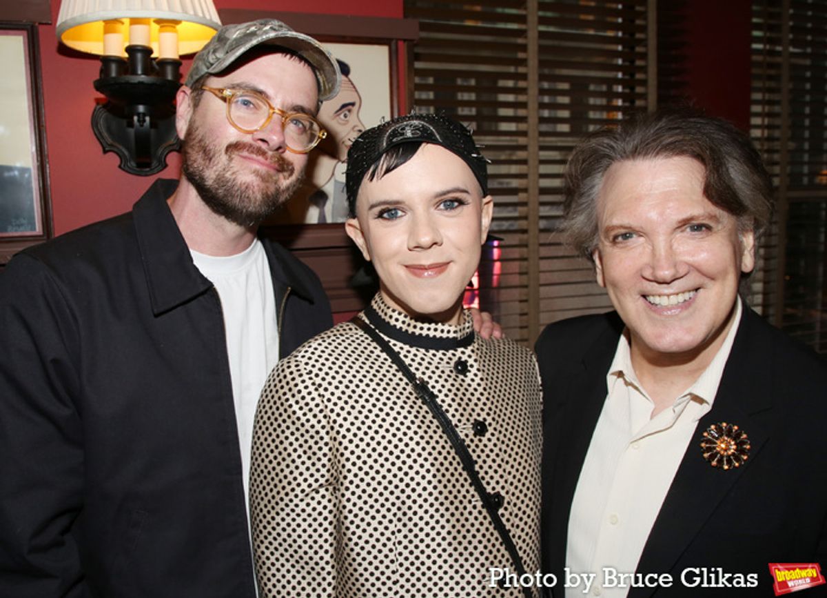 Jeffrey Self, Cole Escola and Charles Busch  at 