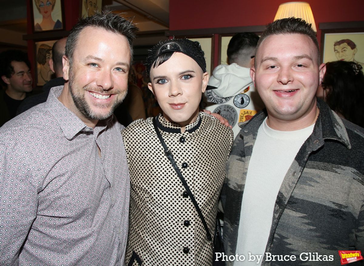 Wes Haskell, Cole Escola and Andrew McLaughlin at 