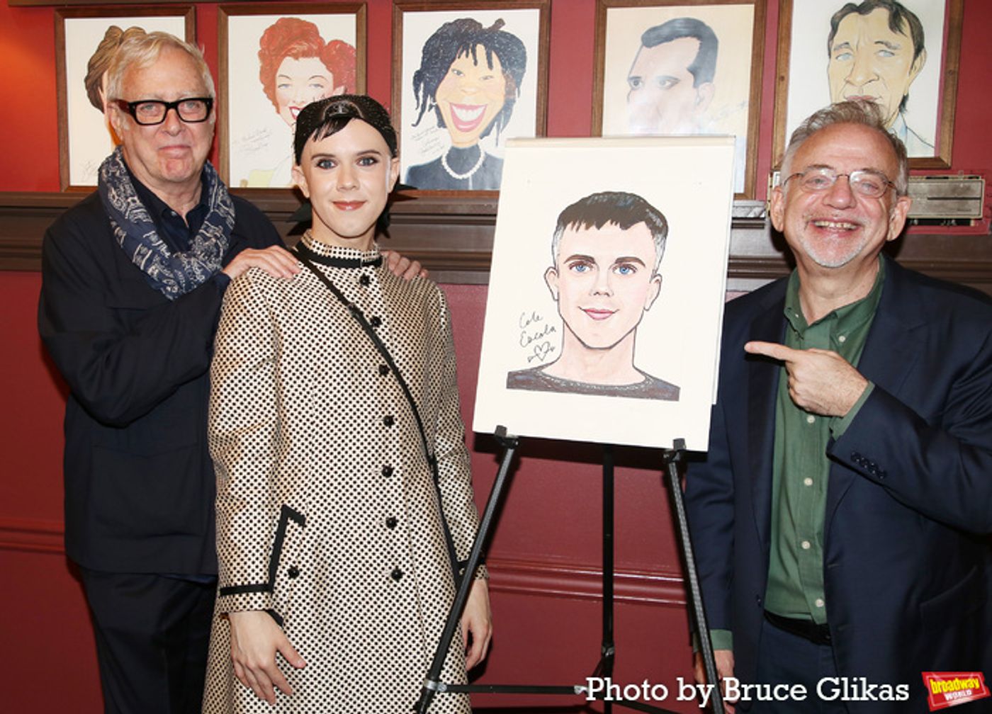 Photos: OH, MARY!'s Cole Escola Receives Sardi's Portrait Photos: OH, MARY!'s Cole Escola Receives Sardi's Portrait Image