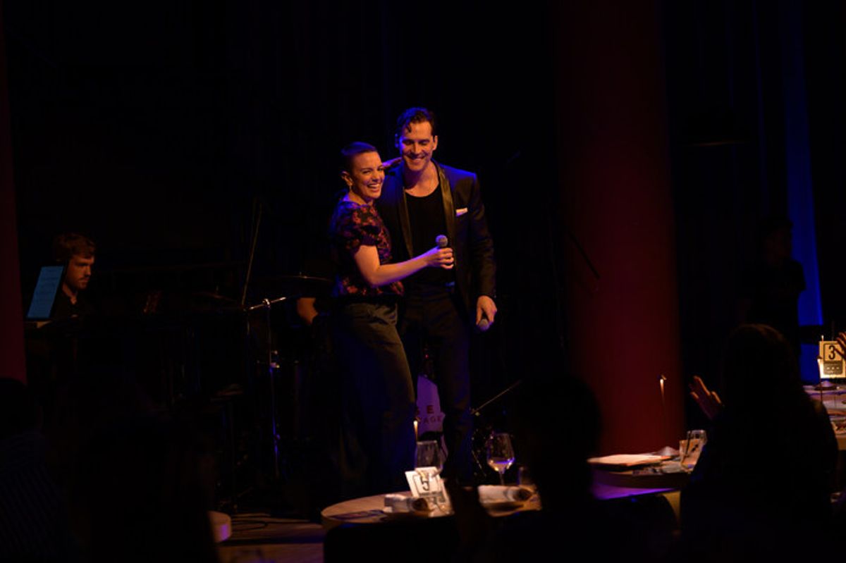 Kara Lindsay, Ryan Silverman at 