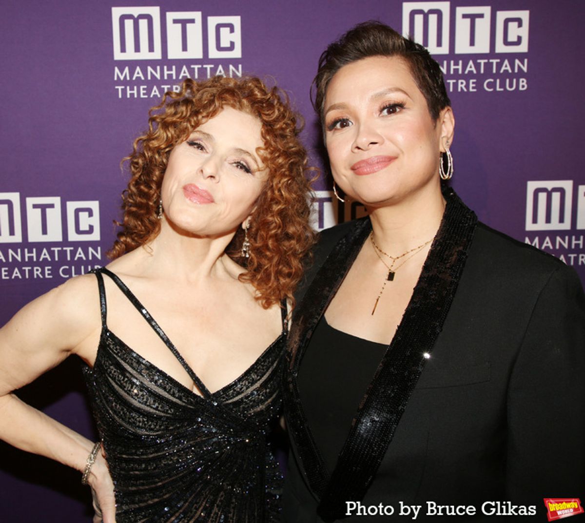 Bernadette Peters and Lea Salonga at 