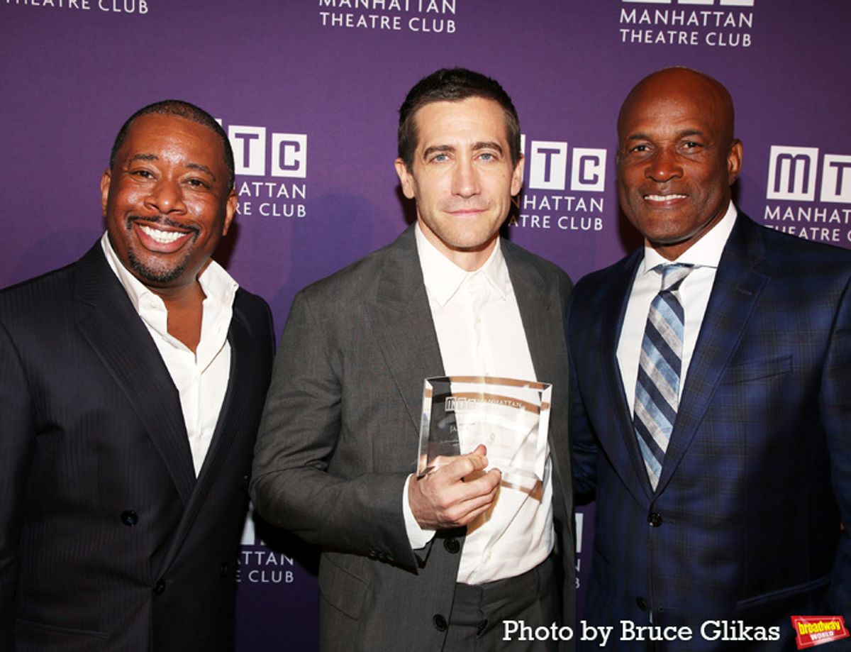 Brian Moreland, Jake Gyllenhaal, Kenny Leon at 