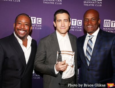 Brian Moreland, Jake Gyllenhaal, Kenny Leon Photo