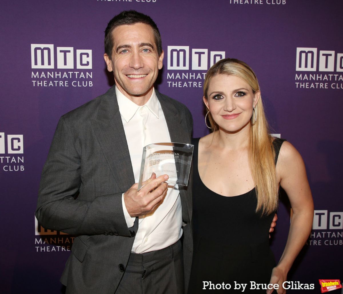 Jake Gyllenhaal and Annaleigh Ashford at 