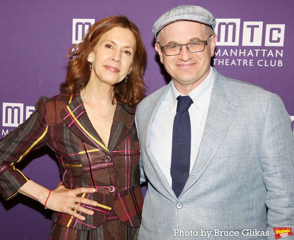 Jessica Hecht and Jonathan Spector Photo