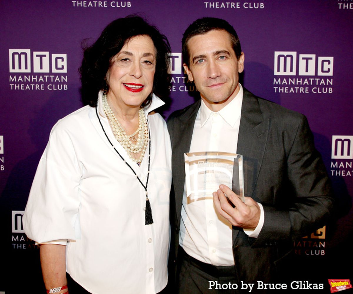 Lynne Meadow and Jake Gyllenhaal at 