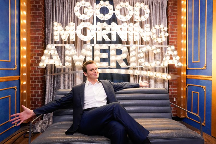 Photos: Jonathan Groff & JUST IN TIME Cast Visit GOOD MORNING AMERICA  Image