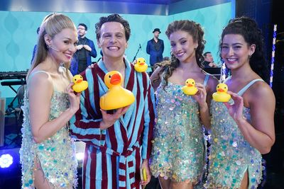 JONATHAN GROFF, CAST OF JUST IN TIME Photo