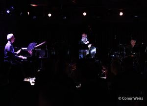 The band (Lon Hoyt, John Miller, Clint DeGannon). Photo credit: Conor Weiss @ BroadwayWorld The band (Lon Hoyt, John Miller, Clint DeGannon). Photo credit: Conor Weiss Photo
