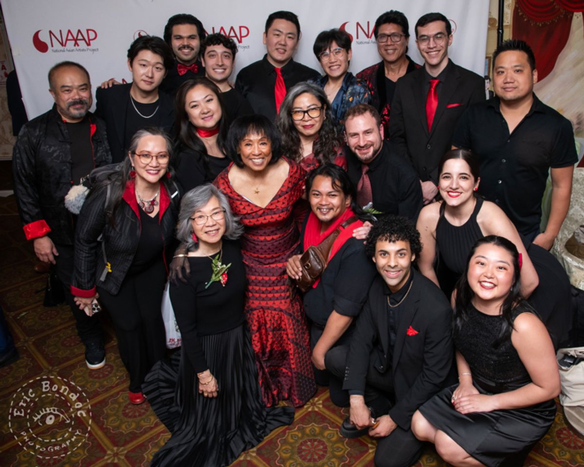 Baayork Lee with the NAAP Broadway Community Chorus  at 