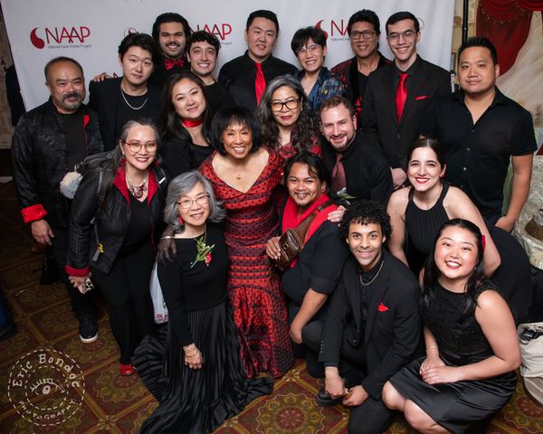 Baayork Lee with the NAAP Broadway Community Chorus  Photo