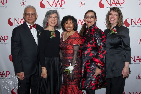 Raymond Wong, Janice Lee Wong, Baayork Lee, Lina Lew Woo, Peggy Chin Photo