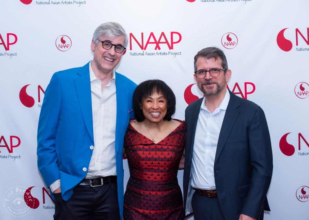 Mo Rocha, Baayork Lee, Alex Dadourian at 