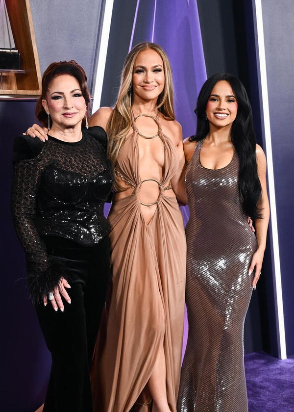 Gloria Estefan, Jennifer Lopez, Becky G Photo