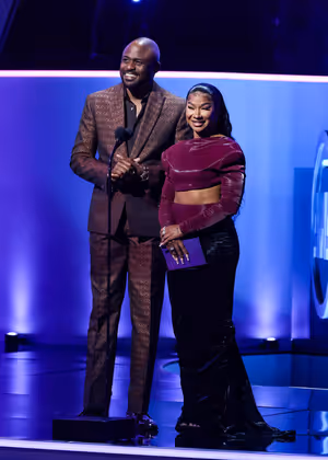 Wayne Brady, Jordan Chiles  Photo