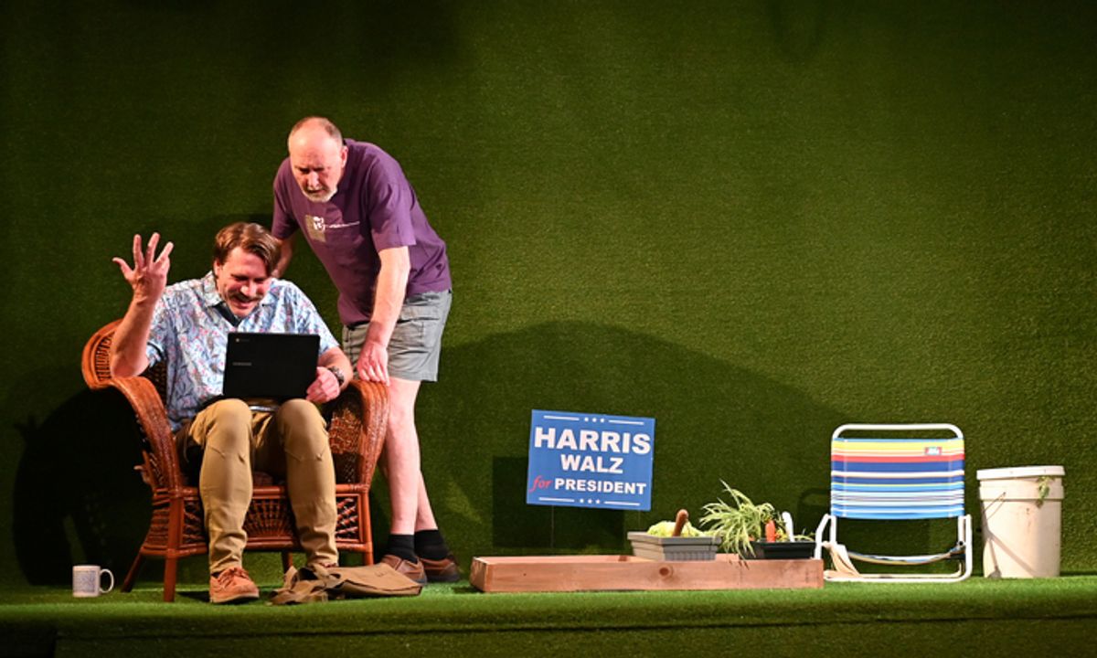 Victor Holstein and Frank Nall  at 